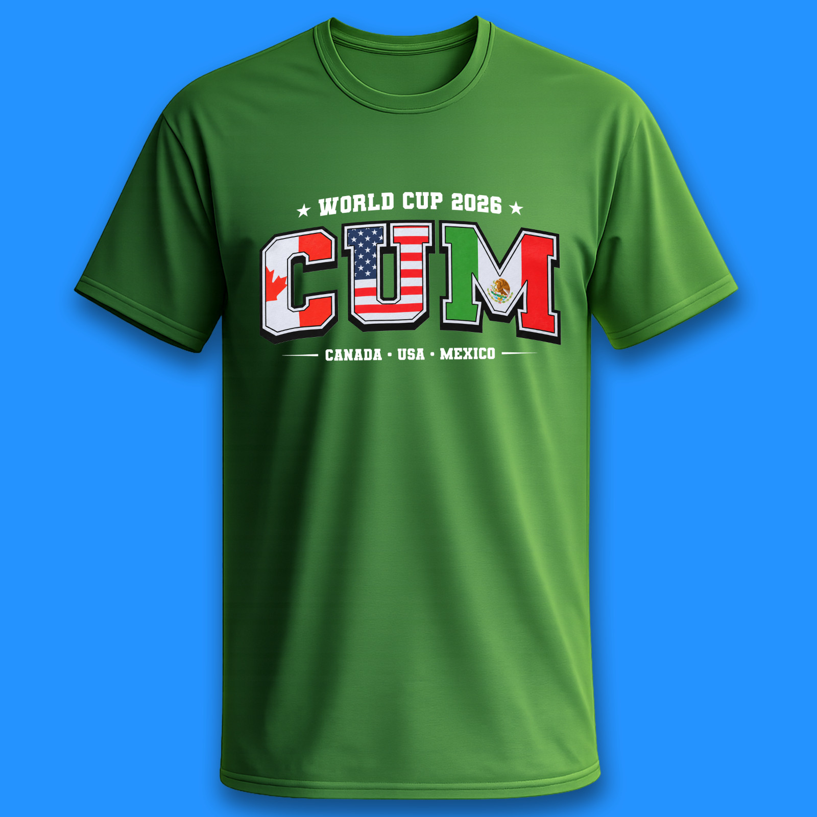 C.U.M Canada United States Mexico world cup fan graphic shirt 2026 gallery