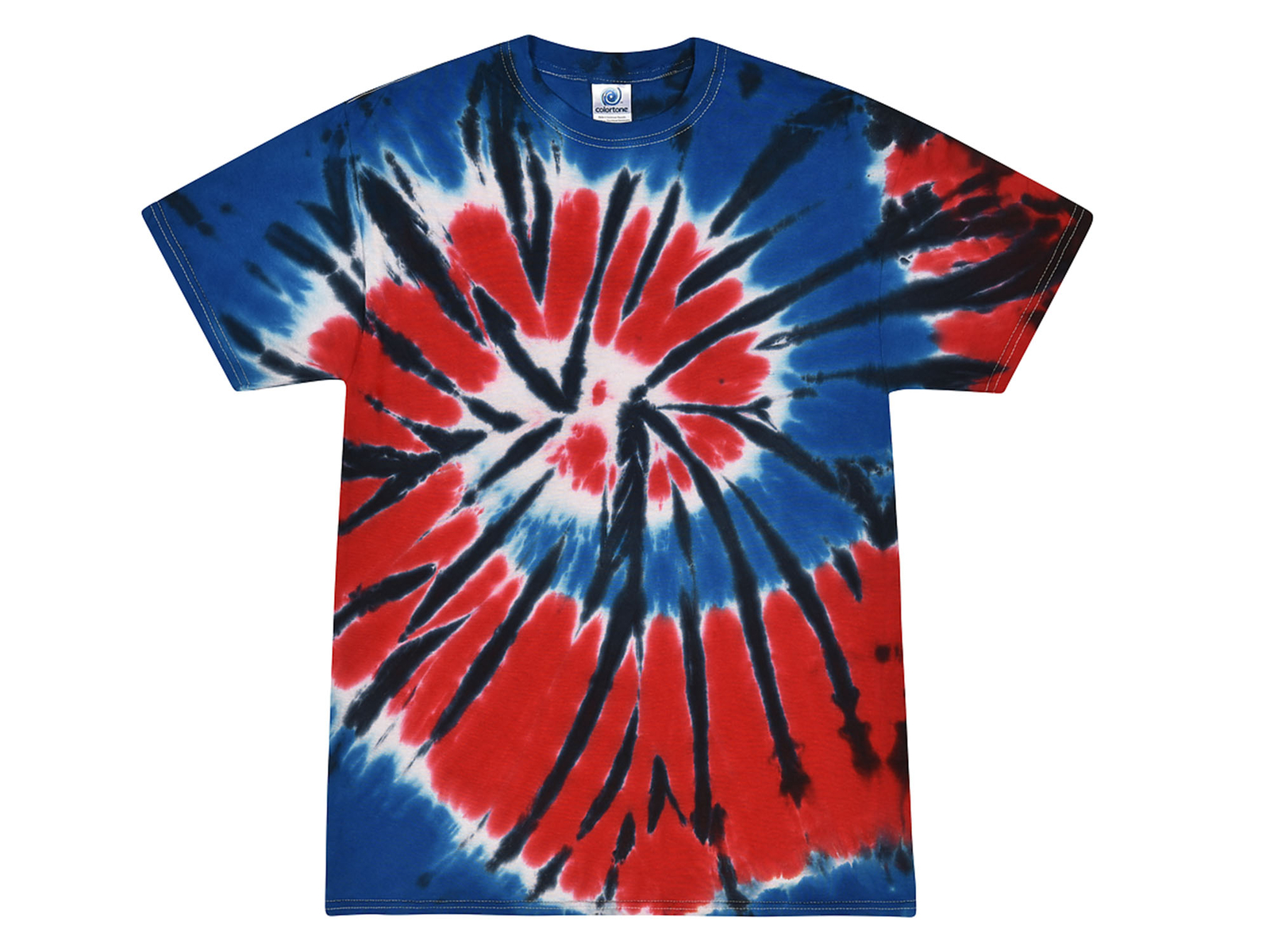 Pick a Patriotic Tie Dye T-Shirts Adult & Kids Sizes Cotton Colortone gallery