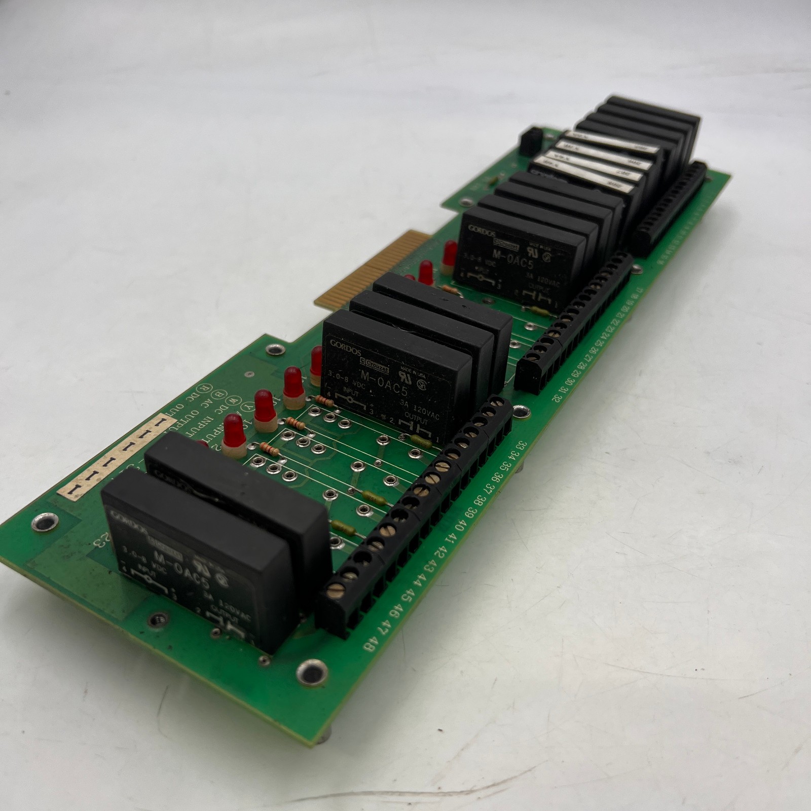Crouzet Relay Module Board 57-314 with 17 relays M-OAC5 M-0AC5