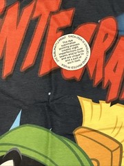 Marvin The Martian Disintegrate Sublimated T-Shirt Logo Vision Rare XXL