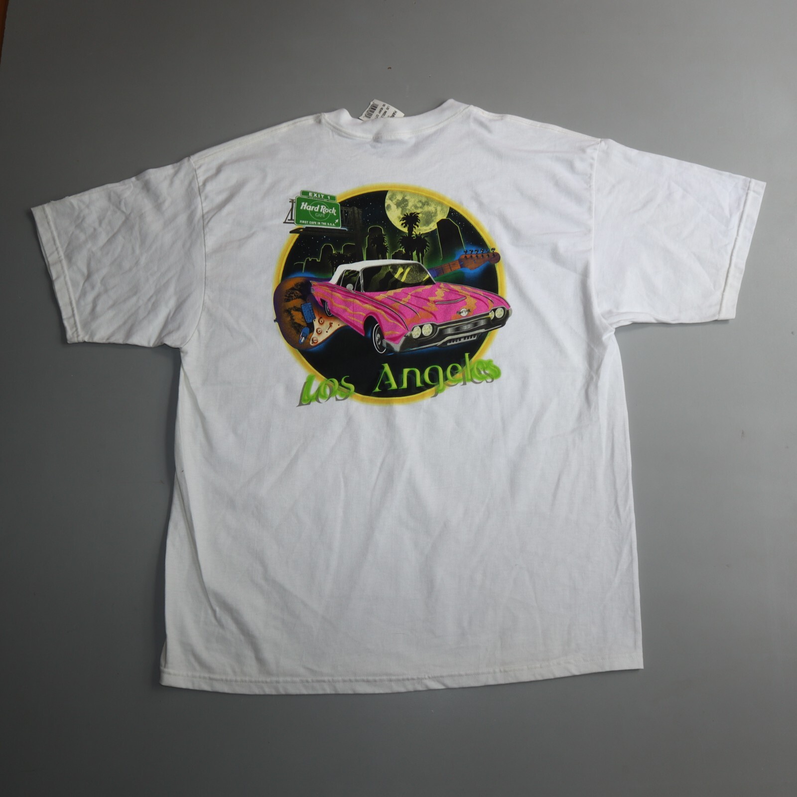 Vintage 90s Hard Rock Cafe Los Angles Low Rider California Shirt Adult XL USA