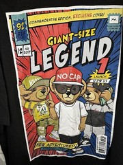 OG Hustle Legend Bear Graphic Black t-Shirt men’s VIBES 4XL