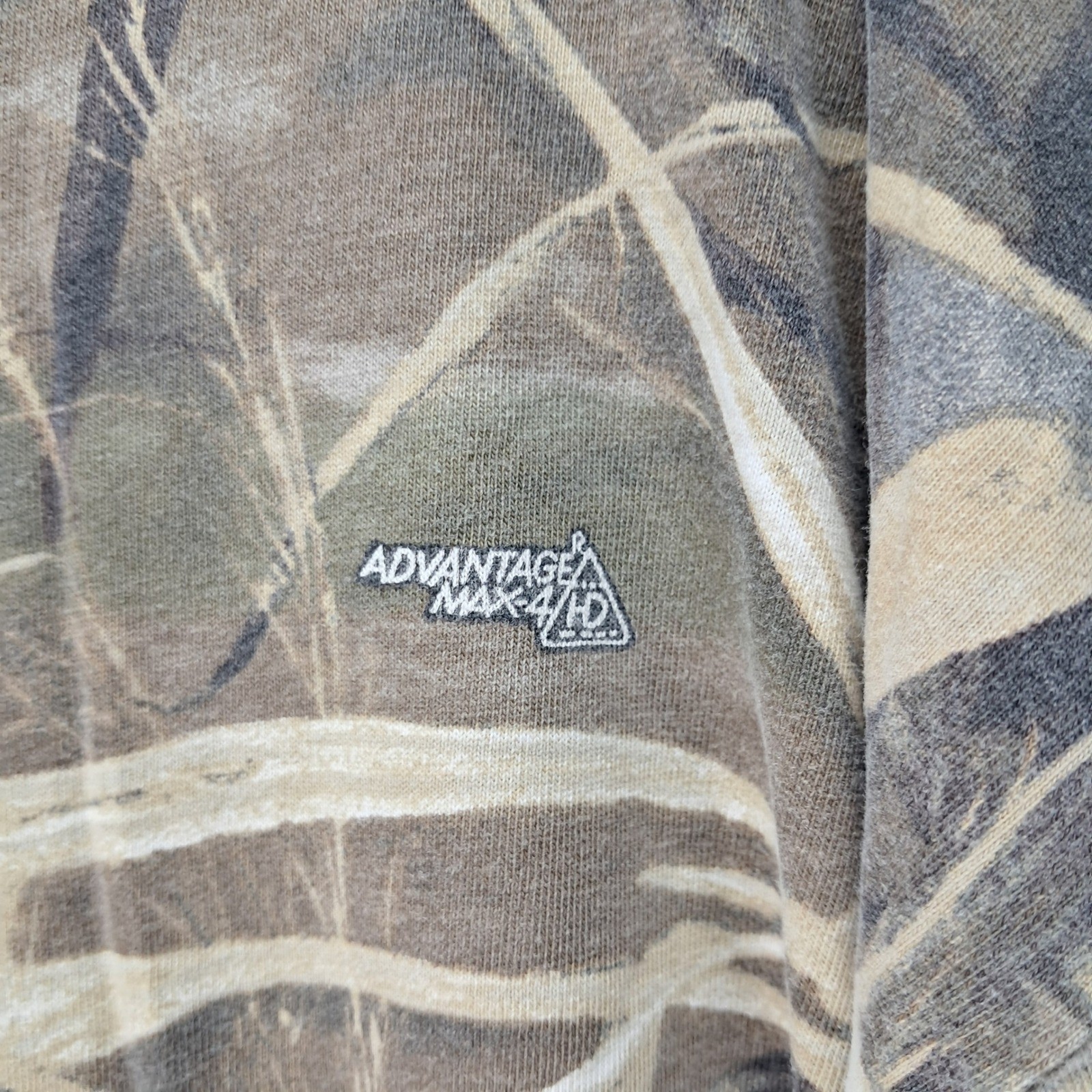 Advantage Max-4 HD Camouflage Long Sleeve Hunting Shirt Mens 2XL 100% Cotton gallery
