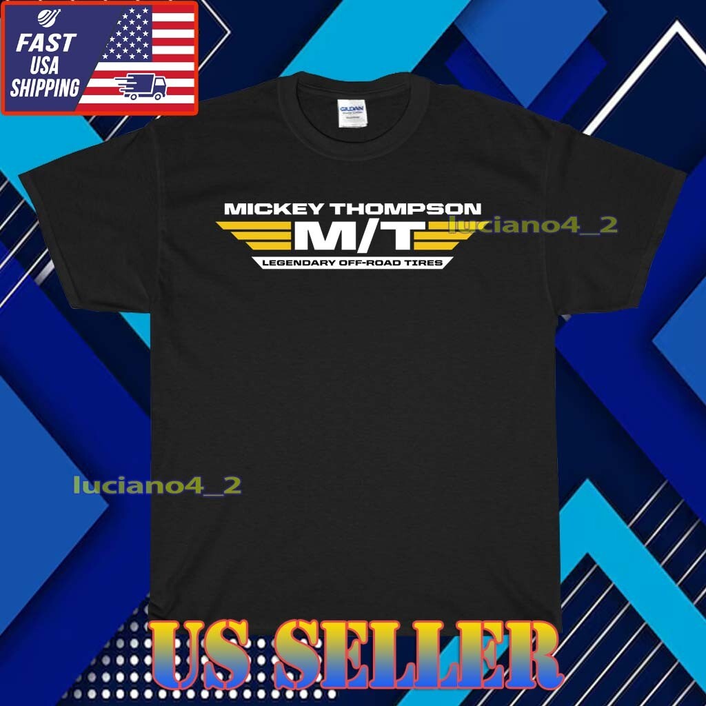 NEW MICKEY THOMPSON LOGO T-SHIRT UNISEX AMERICAN ALL COLOR VARIANTS SIZE S-5XL gallery