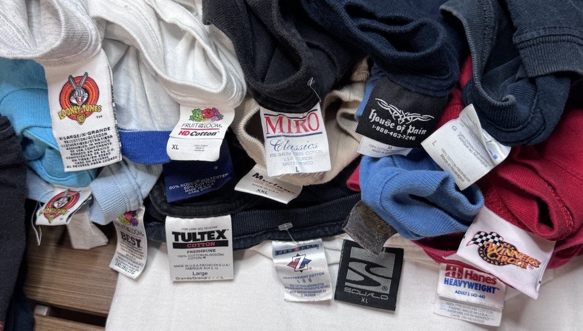 18 T Shirt Bundle Lot Vintage Y2k 80’s 90s 00s Sports Band Film Various Sizes gallery