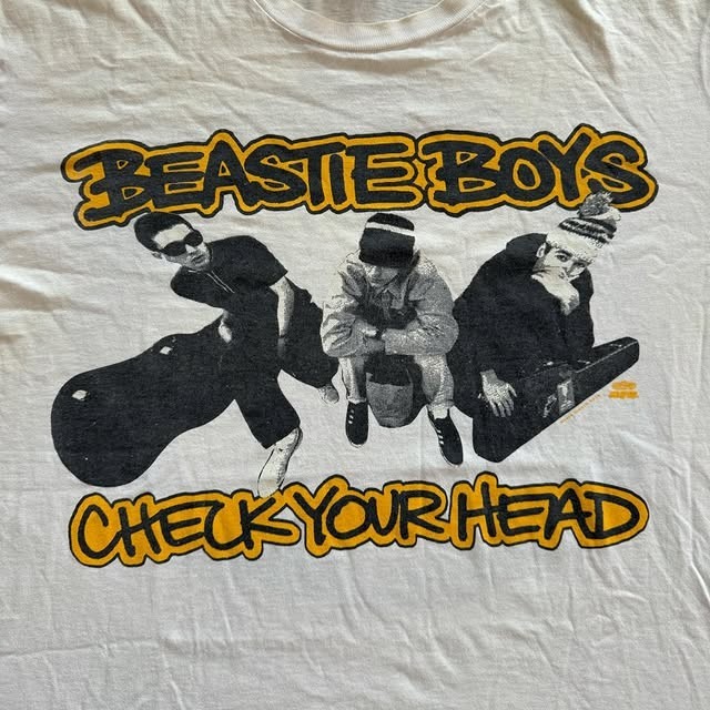 1992 BEASTIE BOYS CHECK YOUR HEAD Vintage T-Shirt Reprint gallery