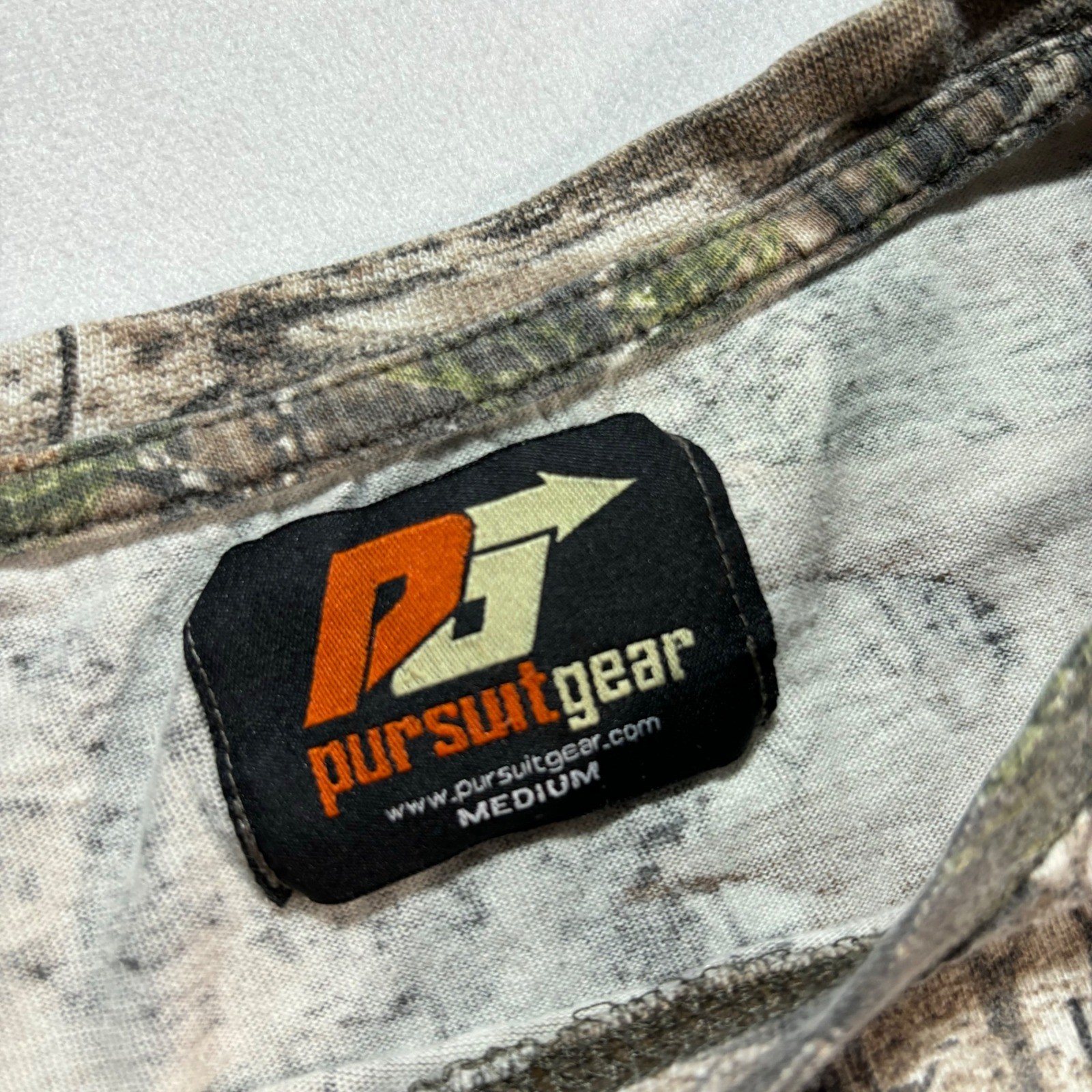 Vintage Realtree Camo Long Sleeve T-Shirt Men's Medium Outdoor Hunting Gorp Y2K gallery