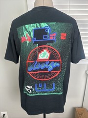CAV EMPT DESIGN LIGHTER T-SHIRT BLACK Men’s Large Cotton s/s 19 Made In Japan