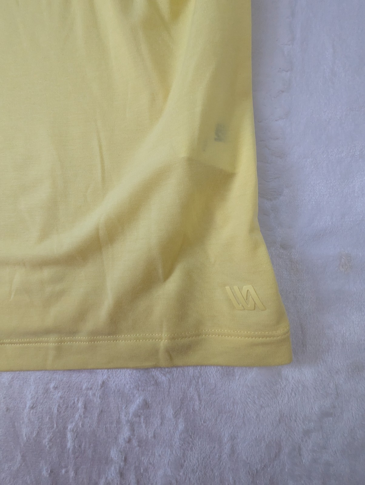 VRST Men’s Size Medium Icon Short Sleeve T-Shirt Yellow Blaze Heather Soft NWT gallery