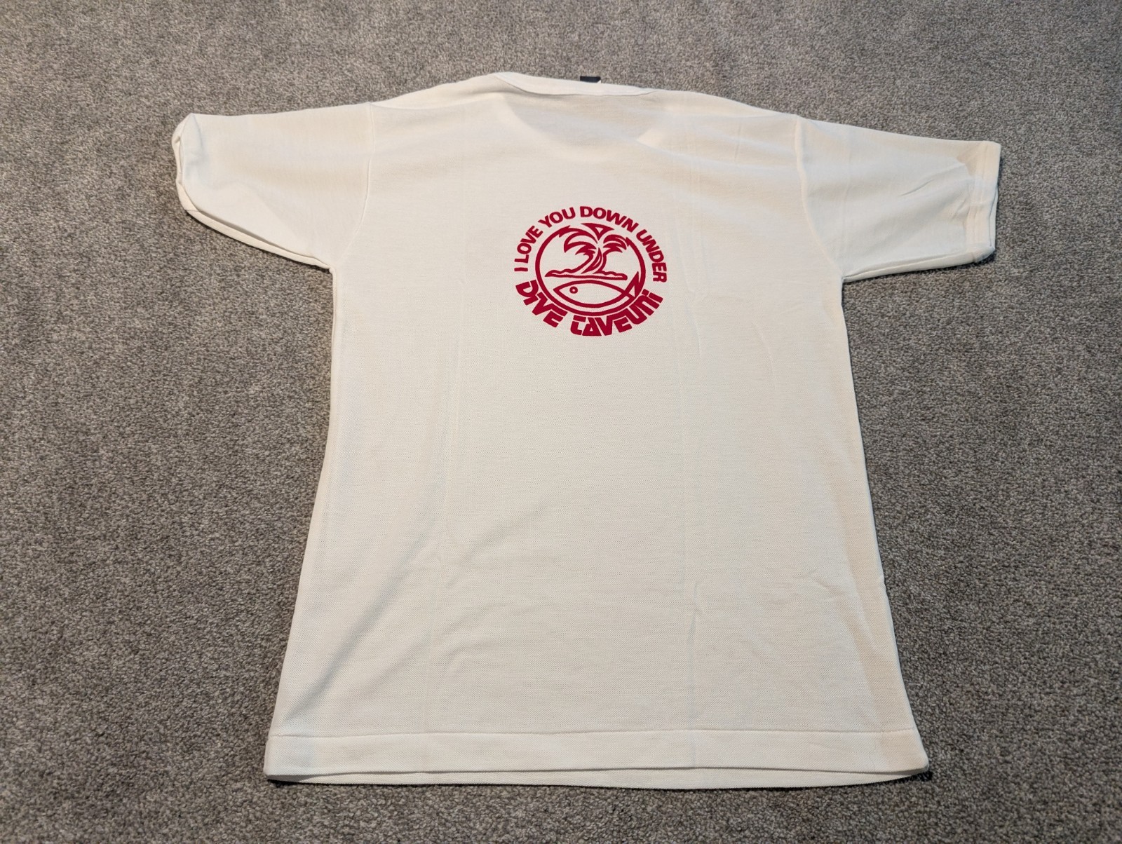 Vintage Fiji Shirt Mens Large Diving 70s 80s Dive Taveuni Down Under Fish gallery
