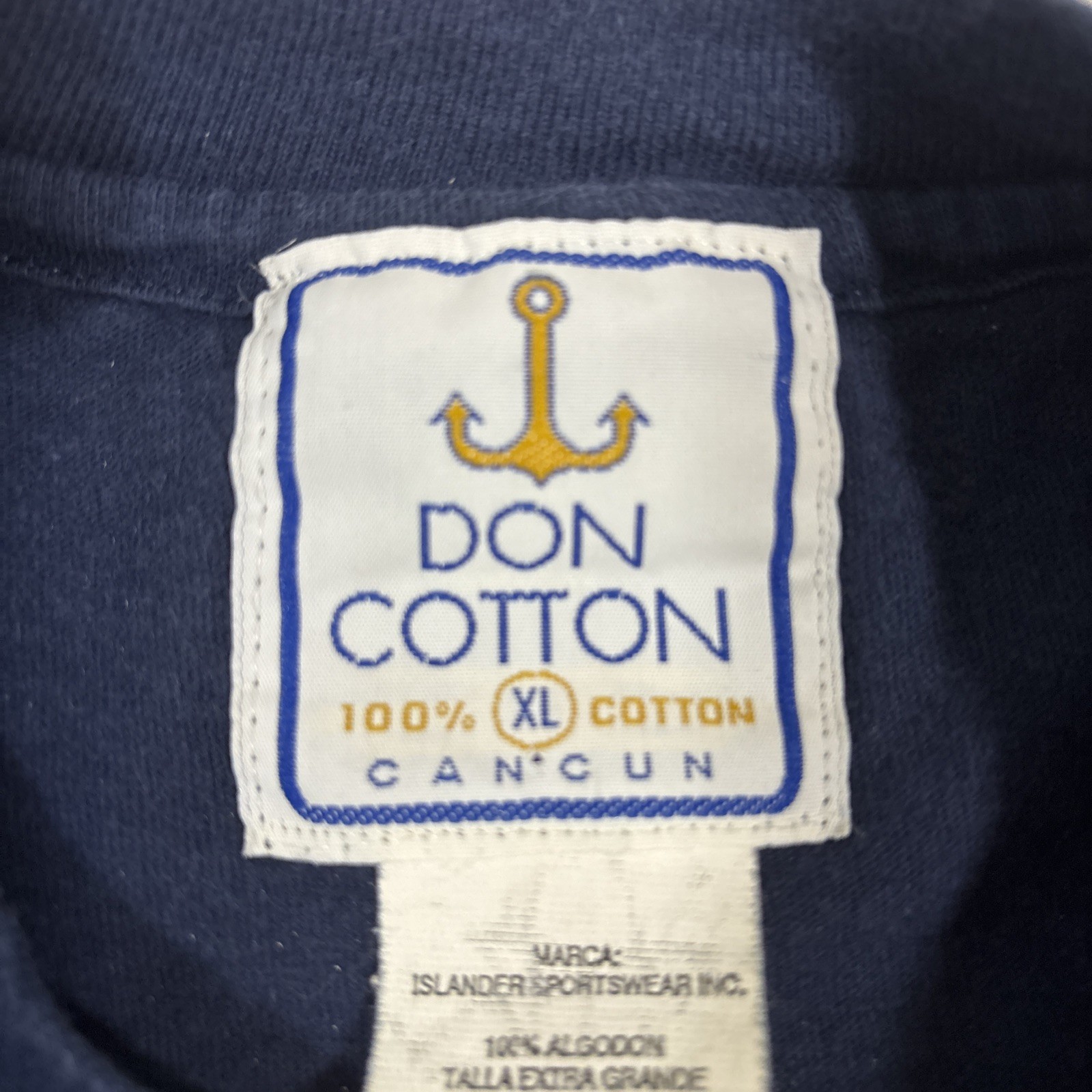 Vintage Single Stitch Men’s XL Cancun Tee Made In USA Single Stitch gallery