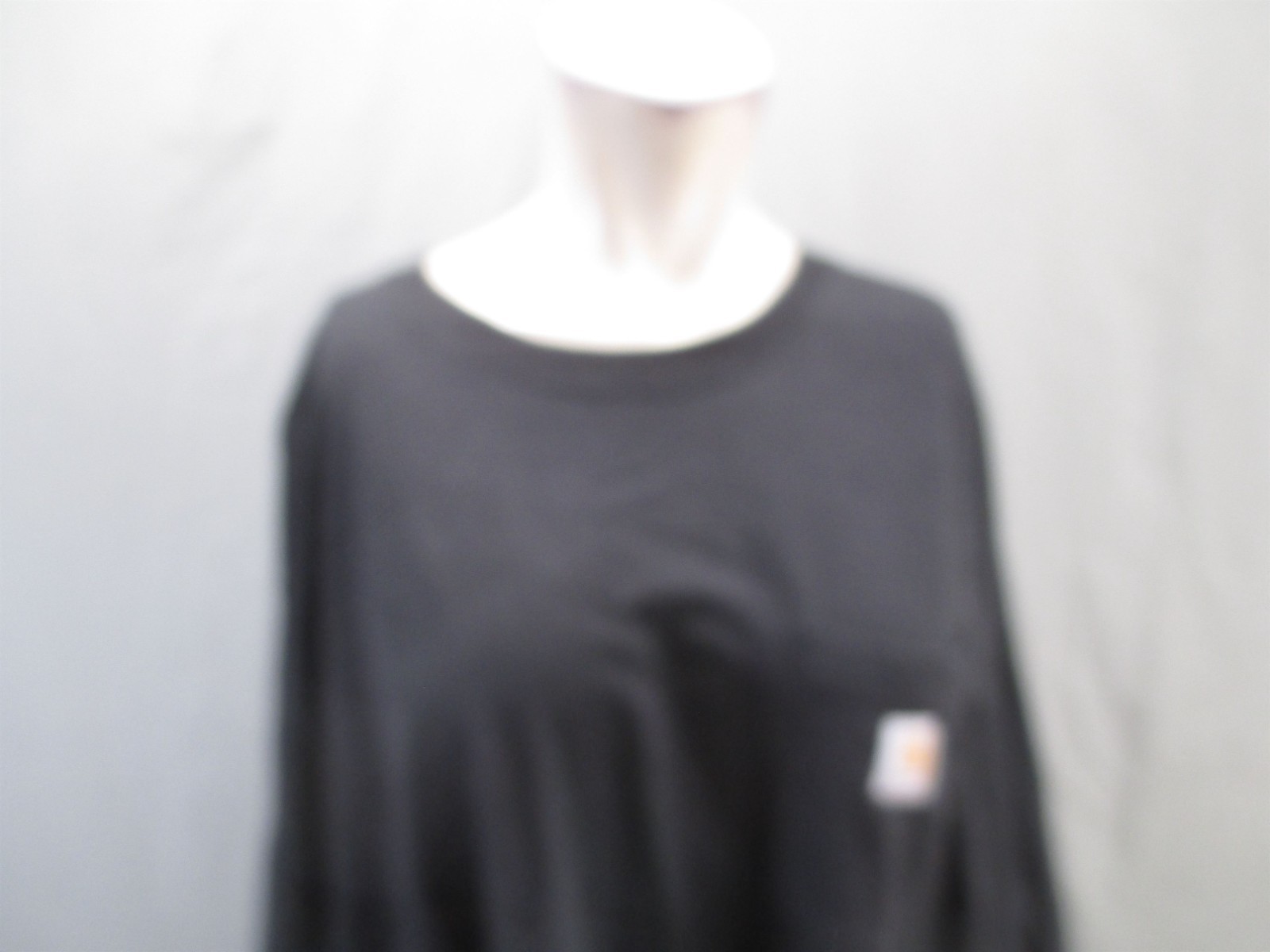 Carhartt Size 3XL Mens Black 100% Cotton Short Sleeve Utility Work TShirt 176 gallery