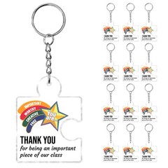 12 Pcs Motivational Star Keychain Bulk, End of Year Student Gifts from Teache…