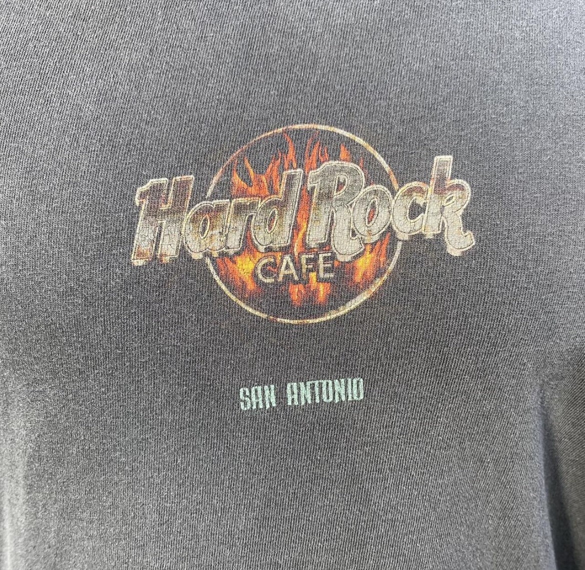 Vintage Y2K Hard Rock Cafe Miami Graphic Short Sleeve T-Shirt Black Mens Large gallery