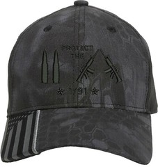 Bullets Protect The 2A 1791 Guns Embroidered One Size Fits All Baseball Hats