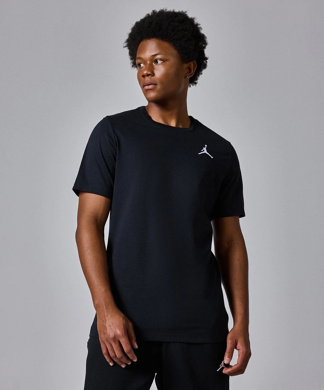 DC7485-010 NWT Men's Jordan Jumpman Short Sleeve T-Shirt - Black Size: 2X-Large gallery
