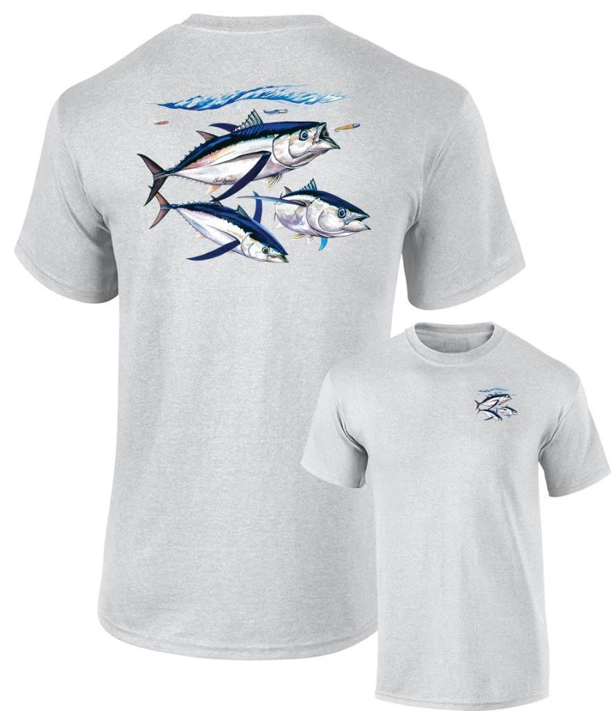 Albacore Tuna Saltwater Fishing T-Shirt gallery