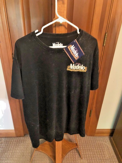 Modelo Men's T-Shirt Size X-Large/Front-Back Graphics/Faded-Worn Look New w/Tags gallery