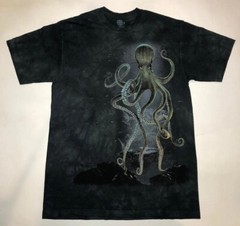 Octopus Pacific Marine Aquatic Eight Tentacles Animal The Mountain T-Shirt S-4X