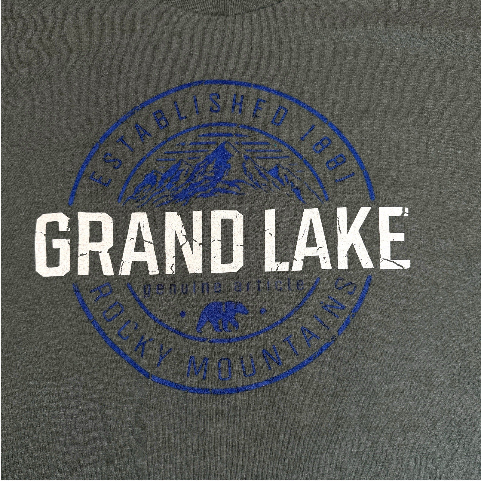 Prairie Mountain Grand Lake Colorado Long Sleeve Shirt XXL Rocky Mountains gallery