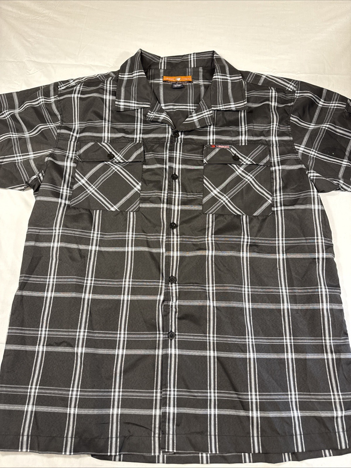 SHIRT SHORT SET Vintage Veezo Wear XL Mens Black Hip Hop Rap Festival Y2K gallery