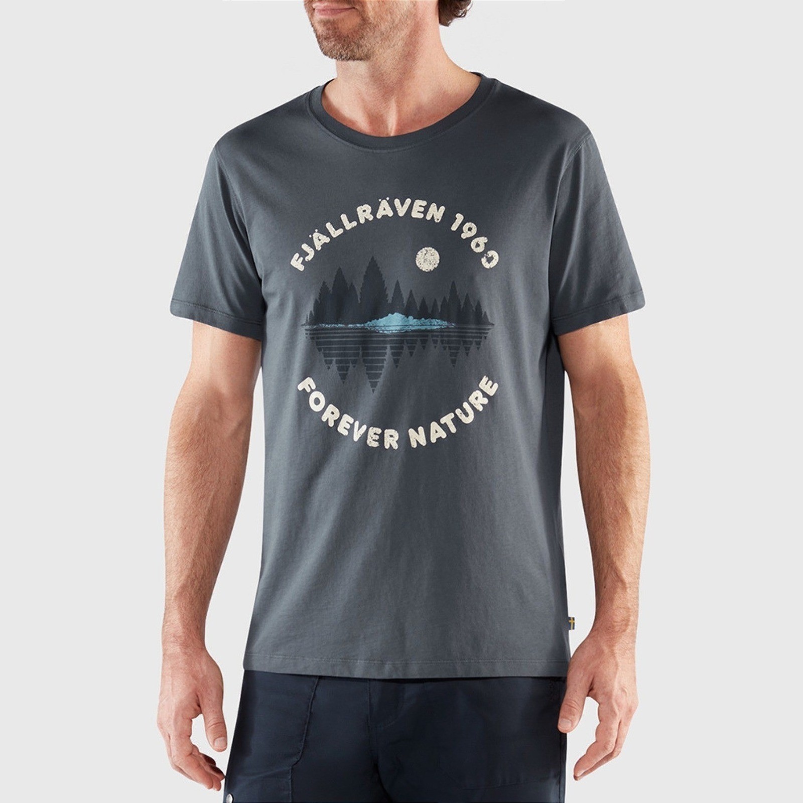 Fjallraven Forest Mirror T-Shirt Mens XL Graphic Tee Outdoor Casual Short Sleeve gallery