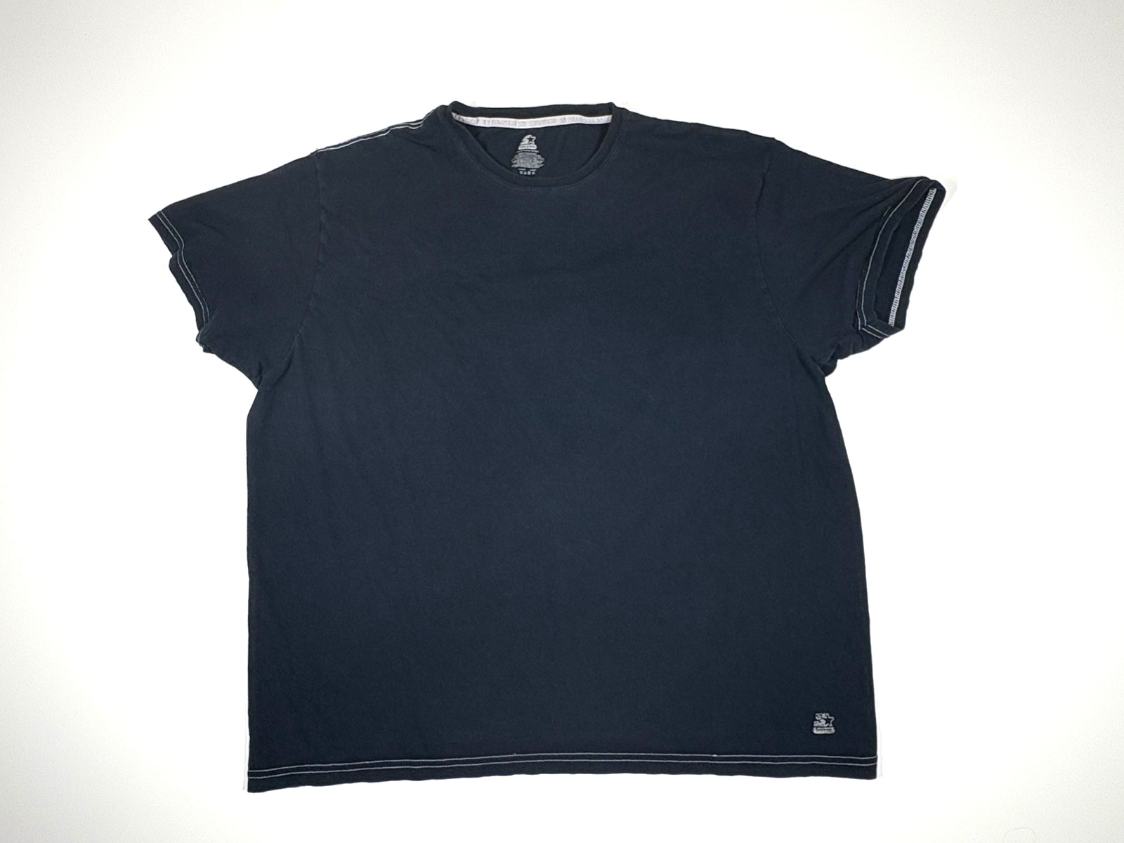 Starter T Shirt Mens 2XL Black Performance Tee Soft Lightweight Dri Star