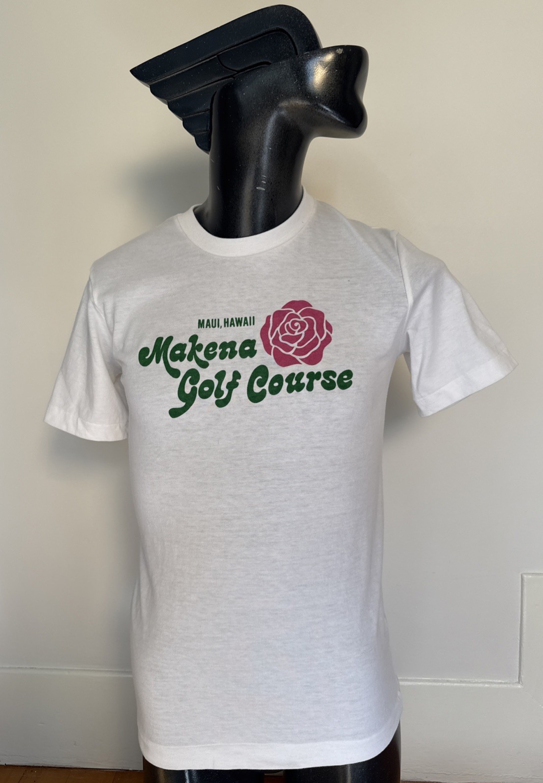 Vintage Makena Golf Course Maui Hawaii T-Shirt Single Stitch Hawaii Golf Small