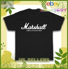 New Shirt Marshall Amplification Logo Men’s T-Shirt American Style T Shirt