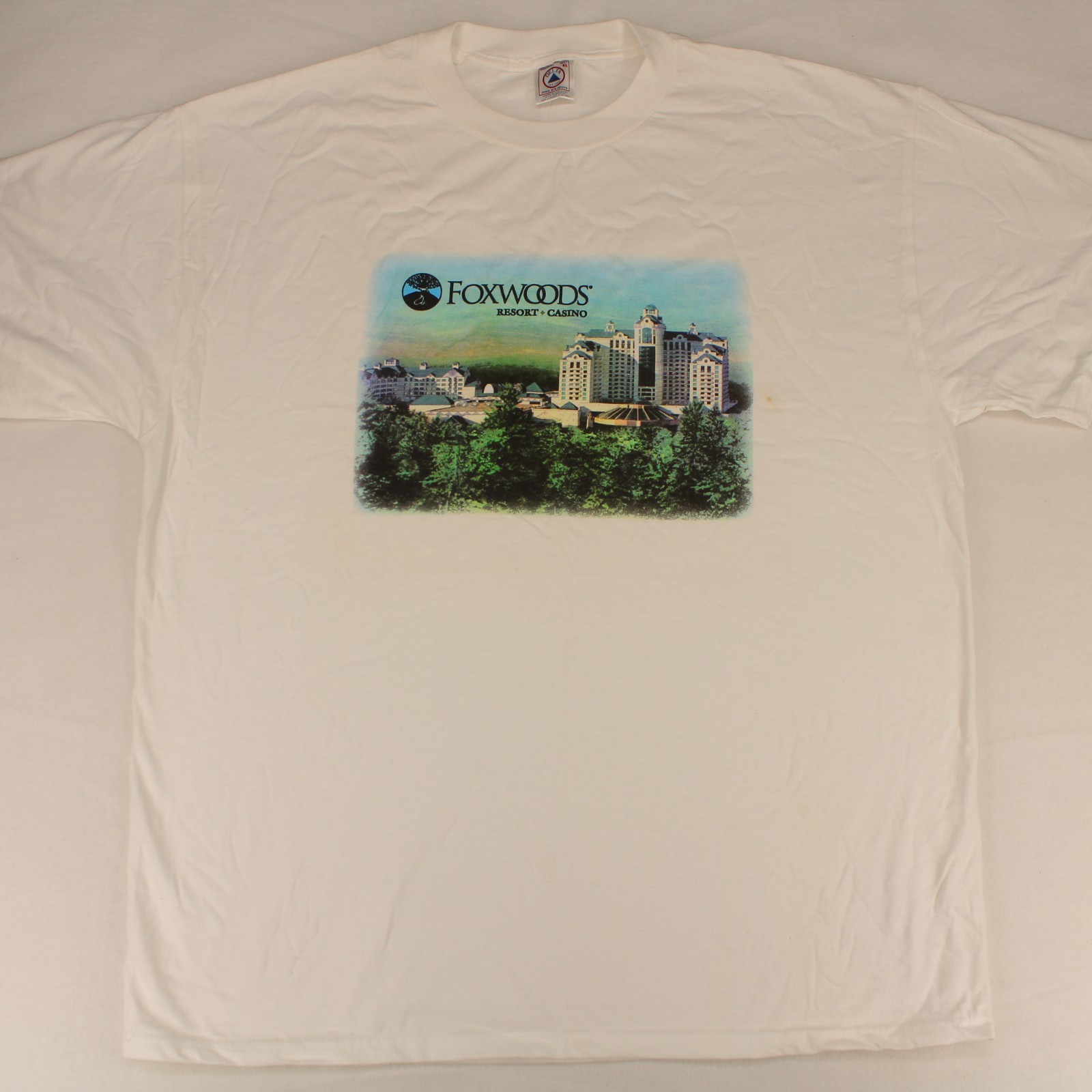 DELTA PRO Vtg 90s FOXWOODS RESORT CASINO Graphic T-SHIRT Men's XL gallery