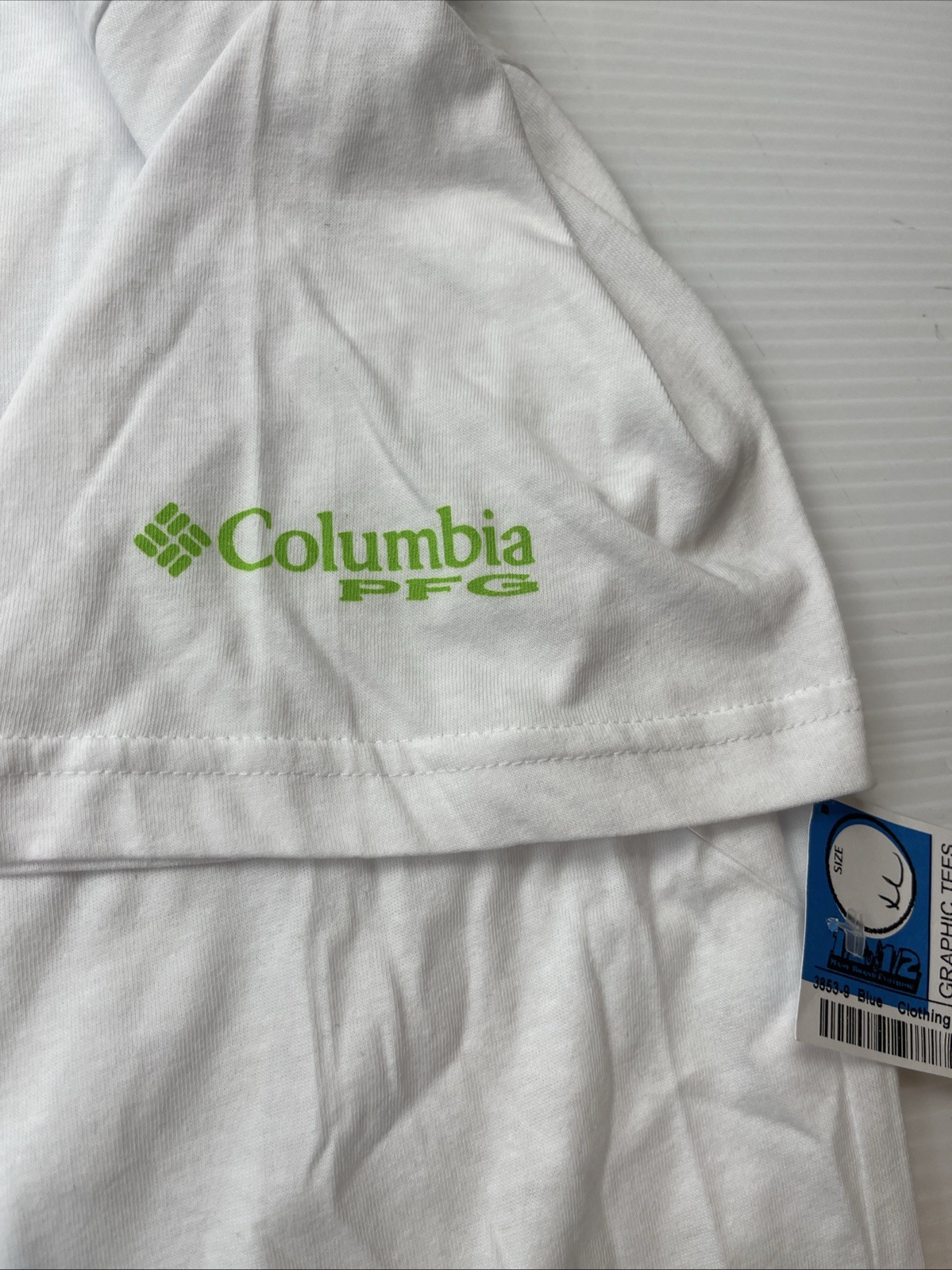 COLUMBIA SPORTWEAR Watercolor Sailfish T-Shirt Swordfish Marlin PFG White XL gallery