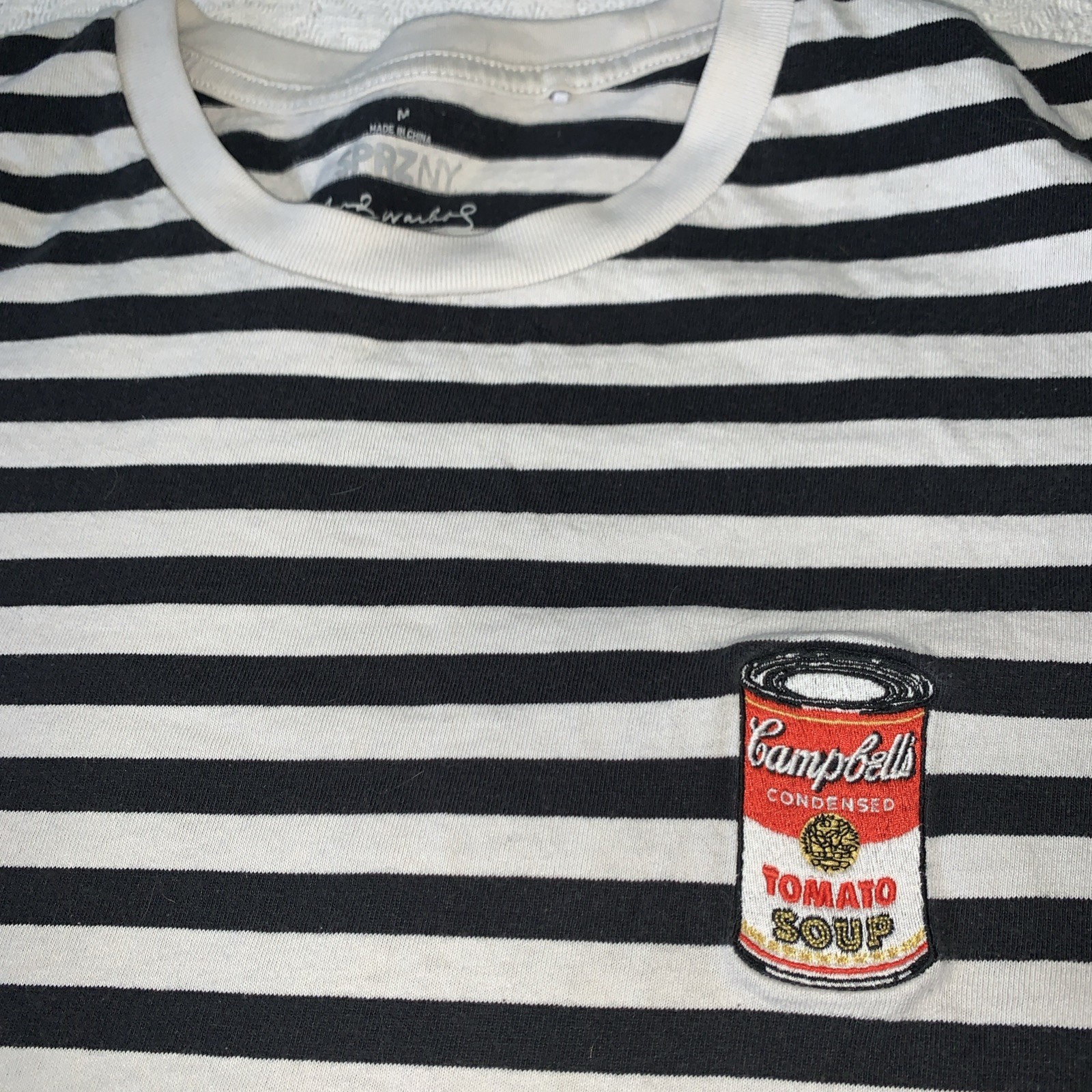 Andy Warhol Campbell’s Soup T-shirt Sz Medium Uniqlo SPRZ NY gallery