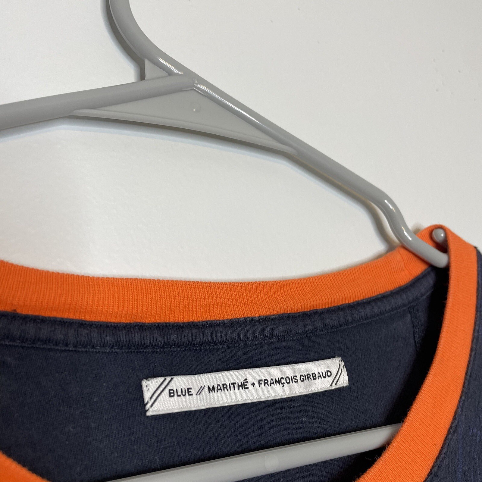 VTG 00s Y2K Marithe Francois Girbaud Blue T Shirt M+FG 7 Seas Men’s Size Large gallery