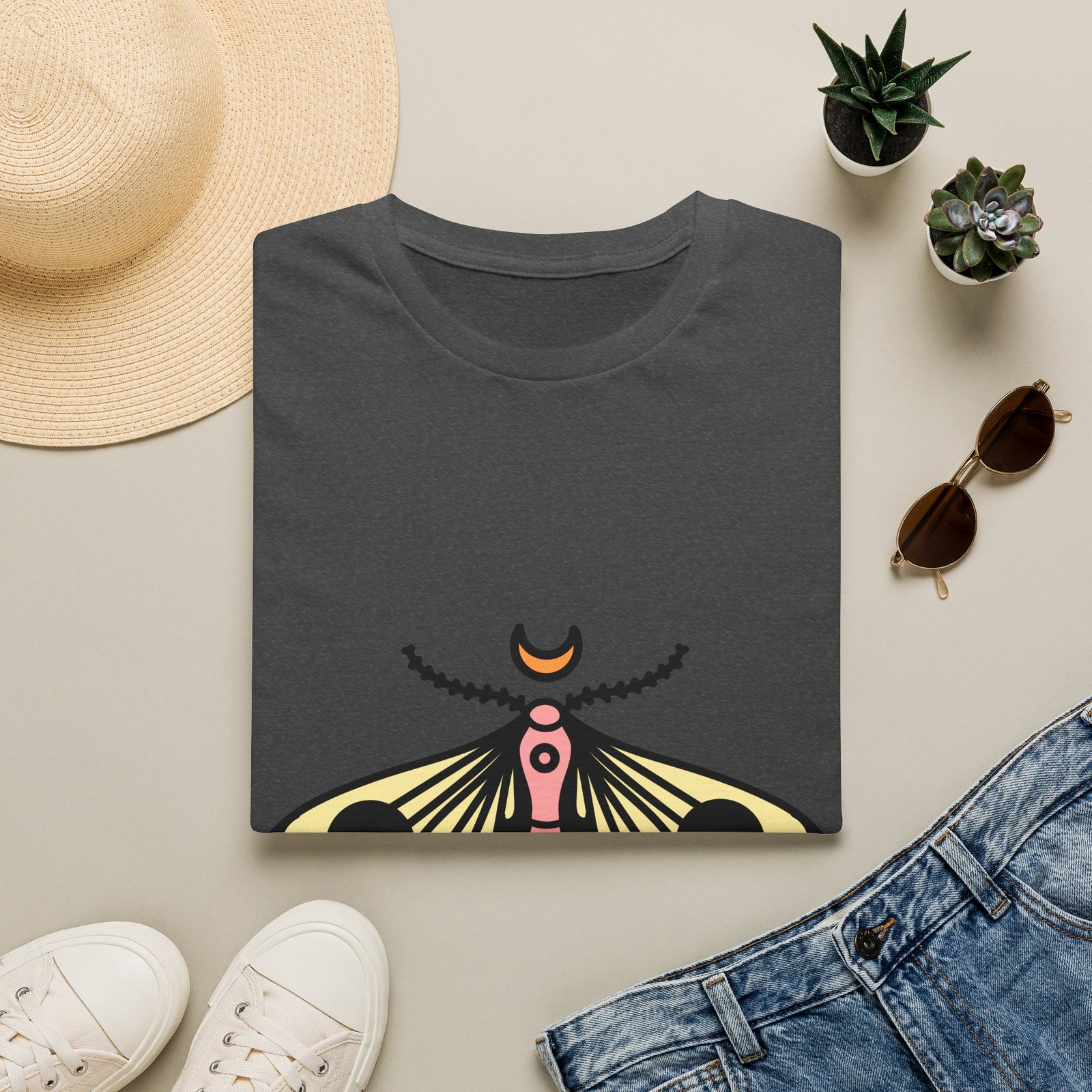 Lightweight Unisex Crew Tee 100% Cotton OEKO-TEX Soft Ribbed Collar Tear-Away gallery