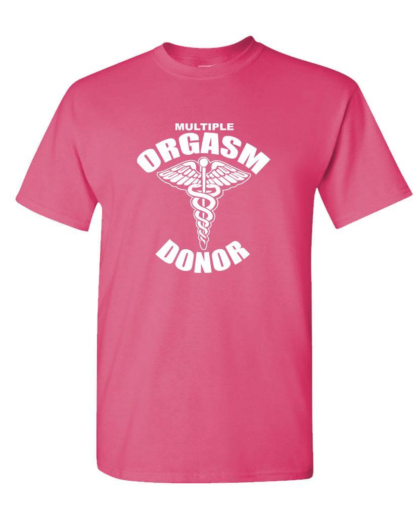MULTIPLE ORGASM DONOR - Unisex Cotton T-Shirt Tee Shirt gallery