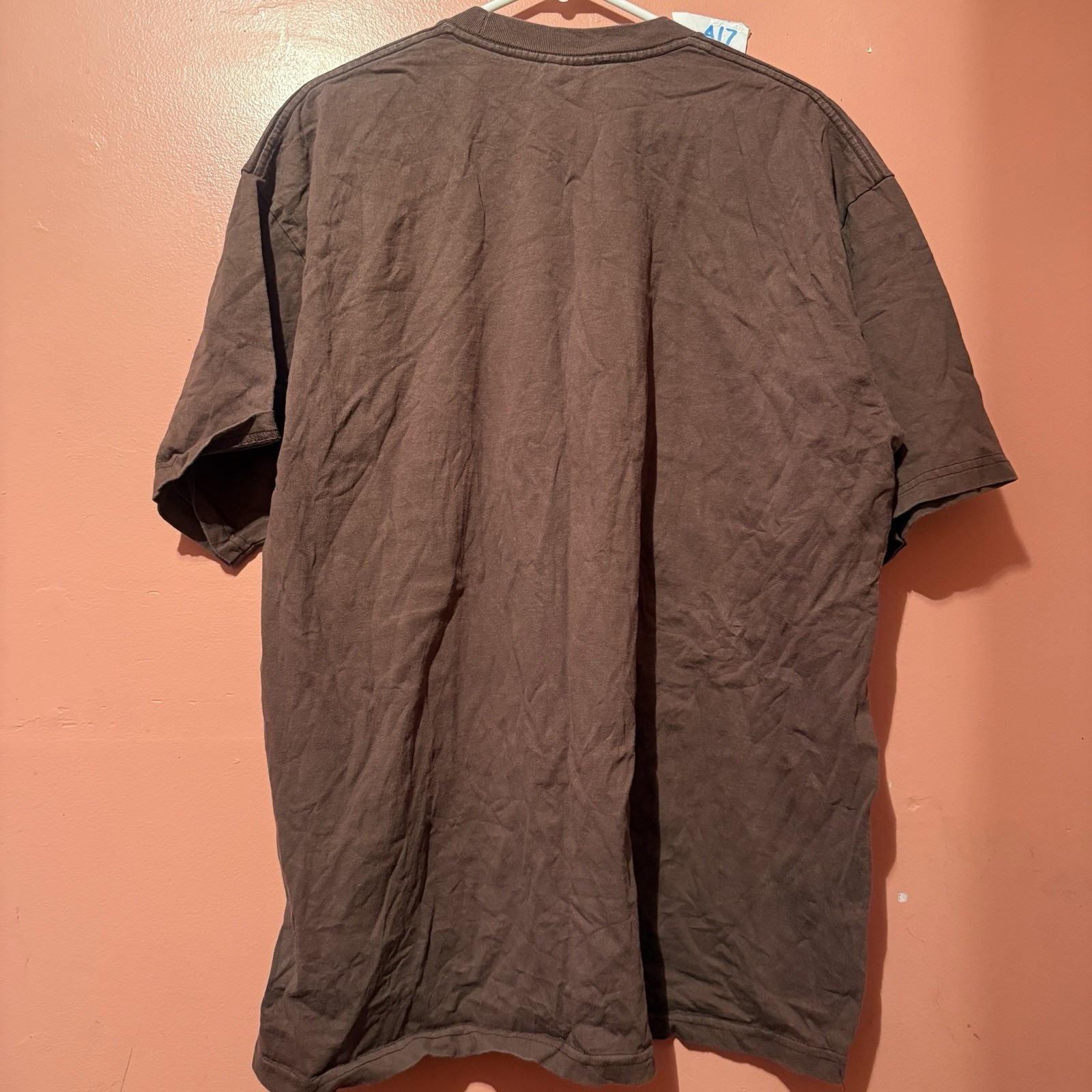 Pro Club Mens TShirt 2XL Double Extra Large Brown Heavy Weight Tee Shirt gallery
