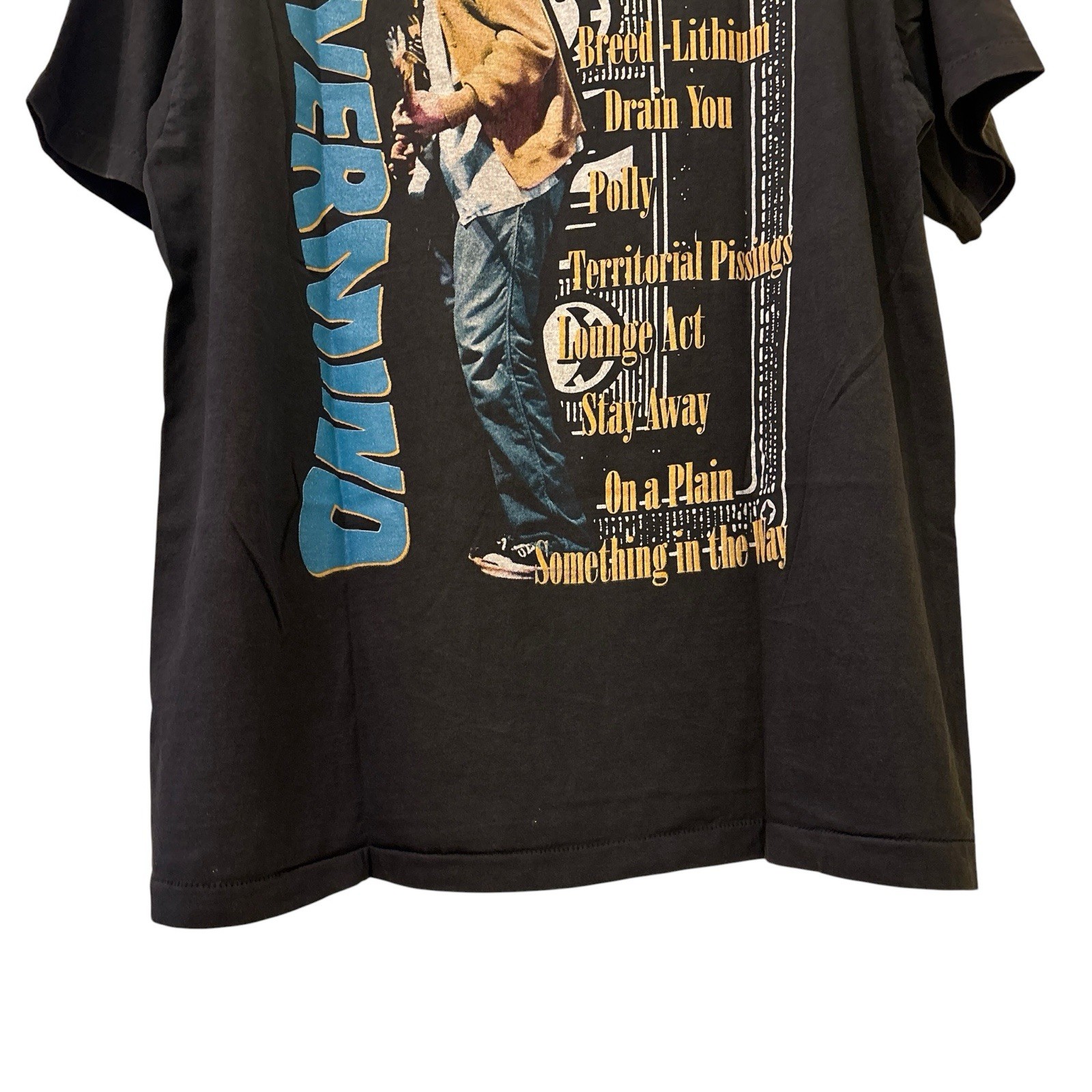 Nirvana 90s Nevermind Grunge Kurt Cobain Band T-shirt Reprint XL gallery