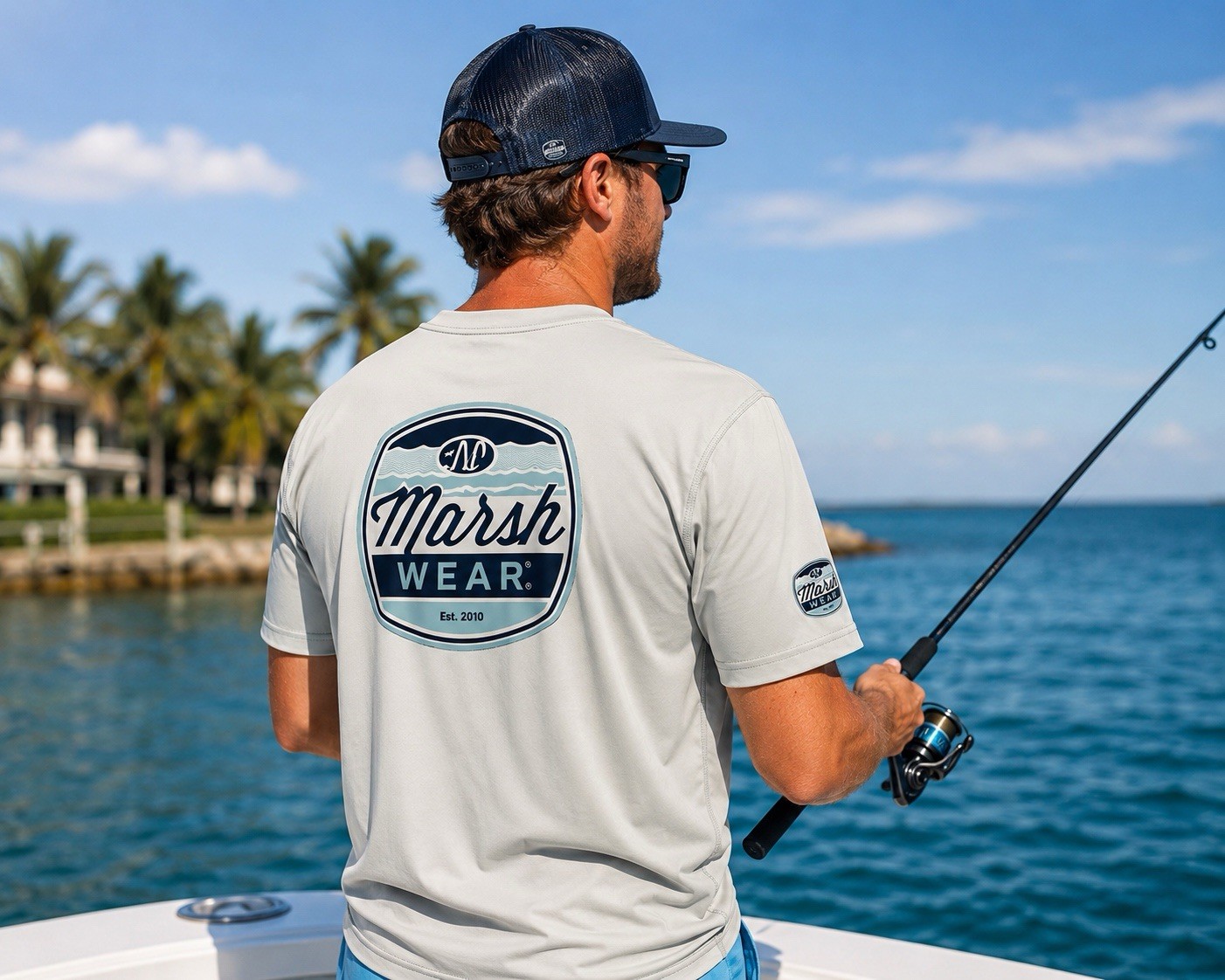 Marsh Wear XL Performance Fishing Shirt Moisture Wicking Stretch Outdoor Coast gallery
