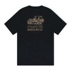 AIME LEON DORE Black Woolrich All Terrain Tee SIZE L $85