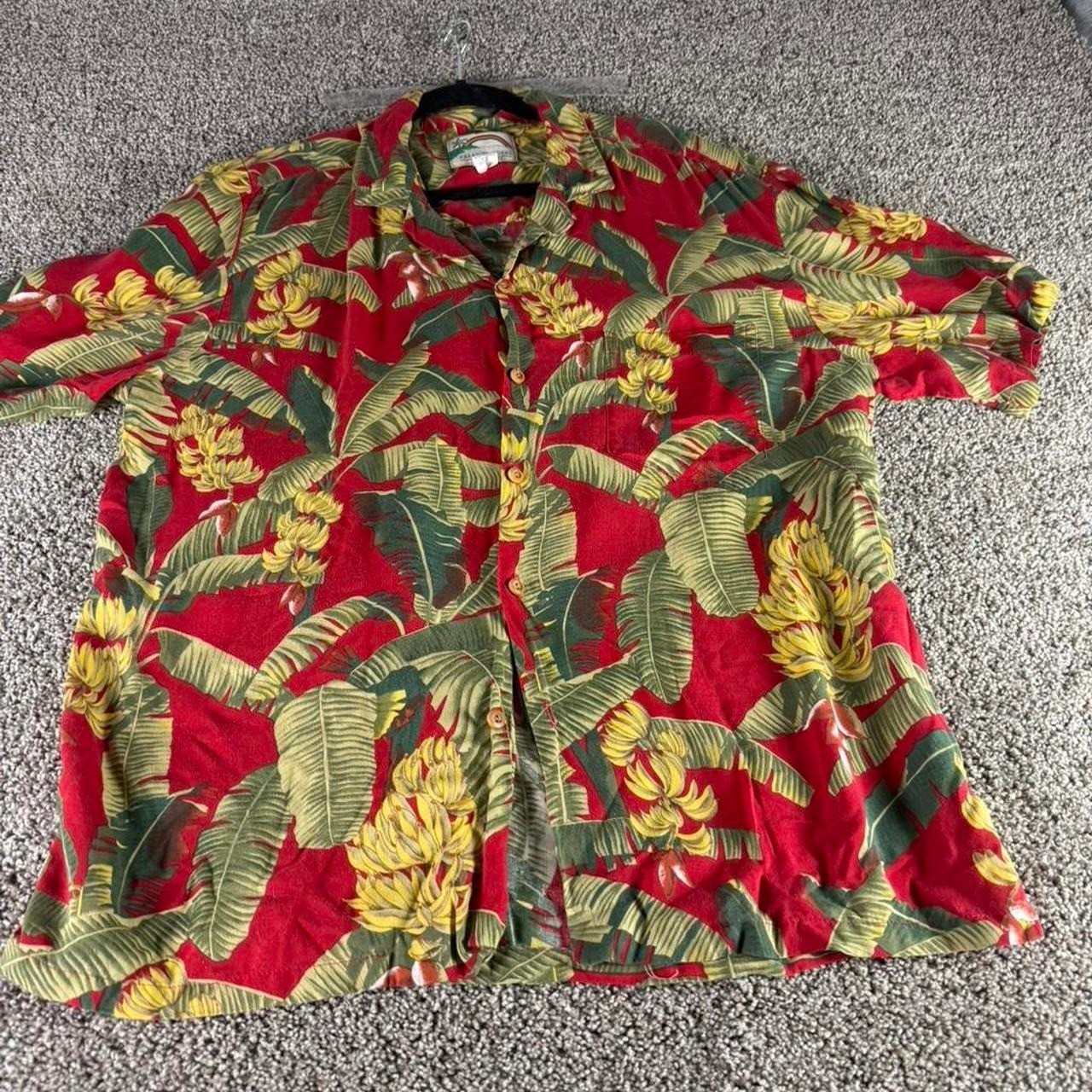 Paradise Found multicoloured Hawaiian shirt Size XL #hawaiian #islandvibes
