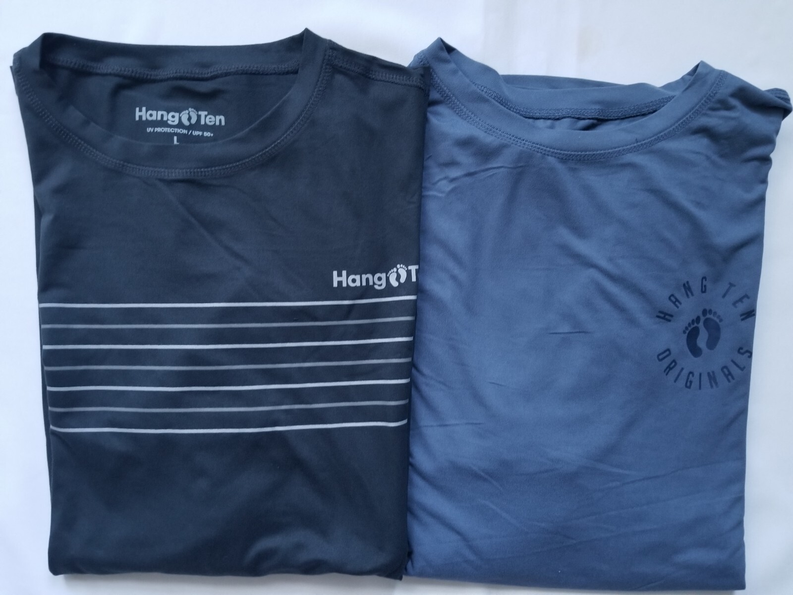 New Hang Ten Men’s Long Sleeve Sun Tee Shirt UPF 50+ Protection Great Gift NWT gallery