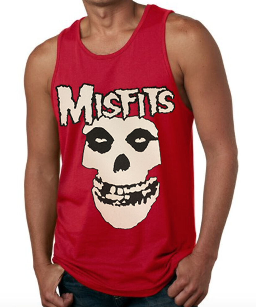 Misfits Punk Rock Band Black Tank Top (Various Colors) gallery
