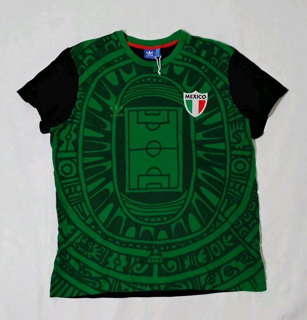 Men’s adidas Originals Mexico National Soccer Futbol Team Shirt Size 2XL
