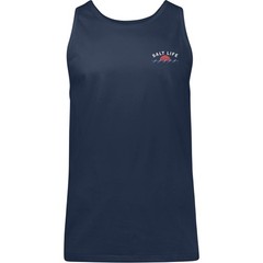 Salt Life Fish Surf Dive Cotton Tank Navy L Salty Saltlife Unisex Tank NWT New