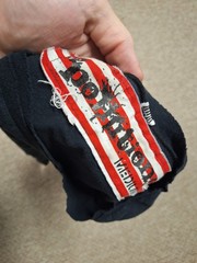 Pollution Hand Gun Pistol Parts Assembly Shirt Y2k Punk Rock M