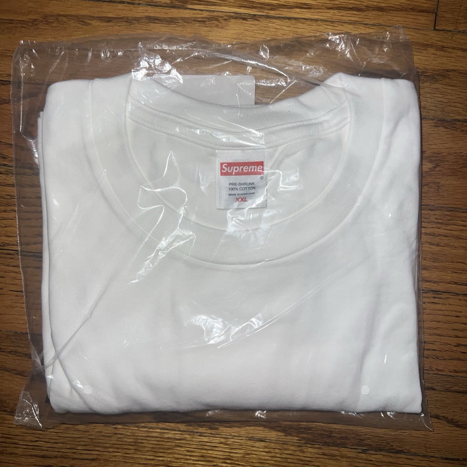 In-Hand Supreme Girls Tee White Size Extra Extra Large gallery
