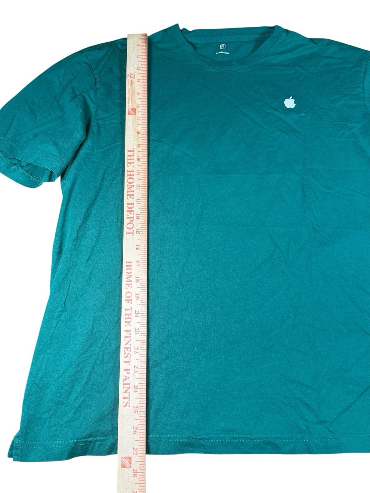 Apple Store Employee Rare Uniform T-Shirt Logo Green Shirt Mens XL gallery