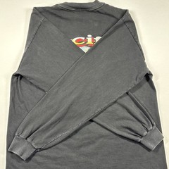 Vintage Harley Davidson 1996 Pacific Honolulu Long Sleeve T-Shirt Eagle Flag M