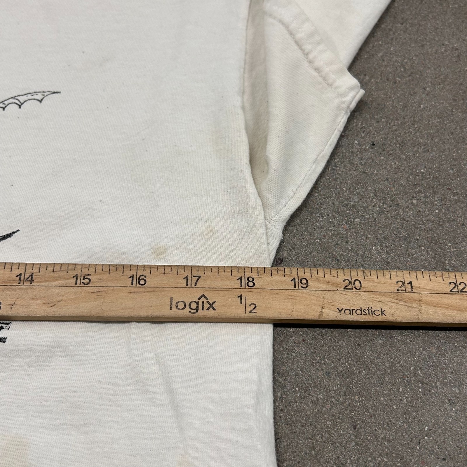Vintage y2k Worn in Thrashed Daniel Johnston Band Tee T Shirt Grunge gallery
