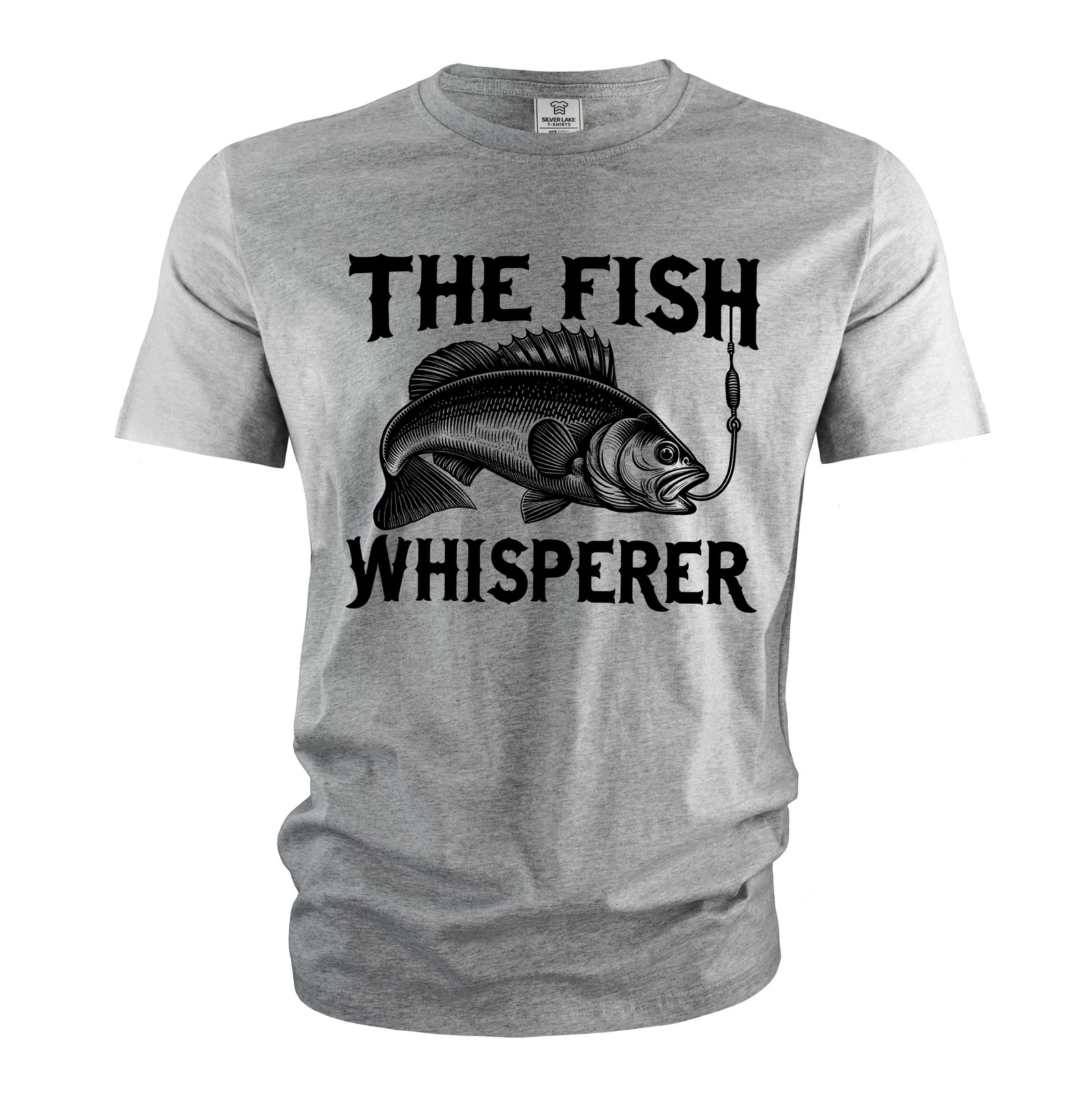 Men's Fishing shirt Funny Fishing whisperer Grandpa dad Husband Father's day tee gallery